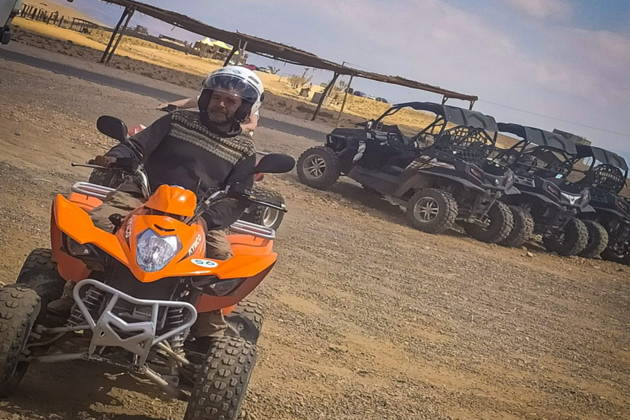 Balade de Quad dans le désert d'Agafay 