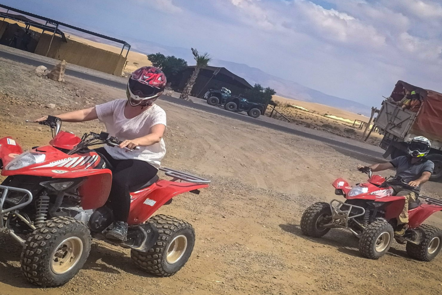 Balade de Quad dans le désert d'Agafay 