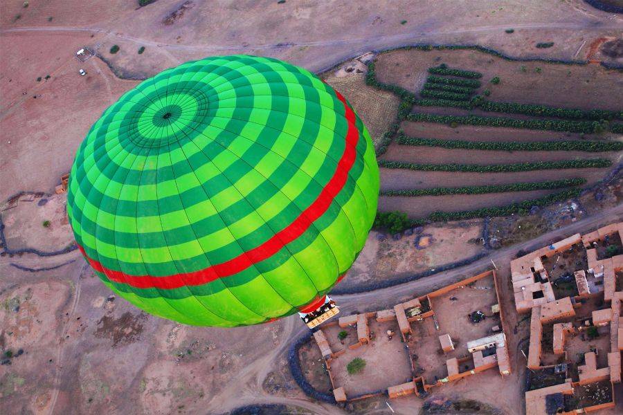 Vol montgolfière au lever du Soleil à Marrakech