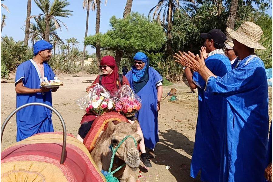 Balade Chameau à la Palmeraie de Marrakech
