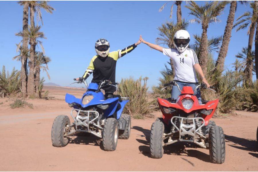Balade Chameau et Quad à la Palmeraie de Marrakech
