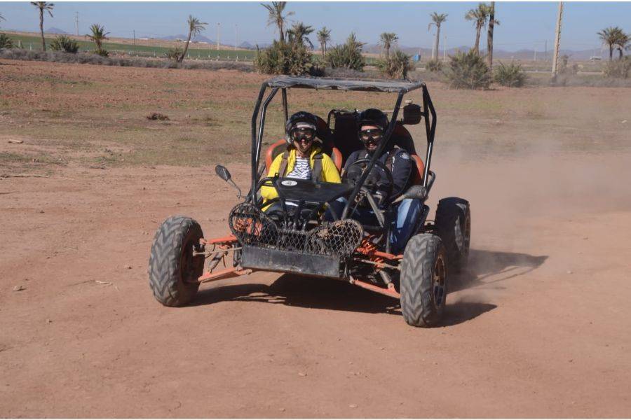 Balade en buggy à Marrakech Palmeraie