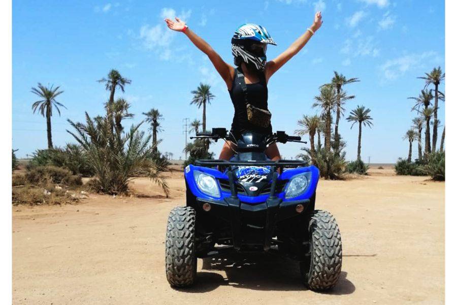 Balade Chameau et Quad à la Palmeraie de Marrakech