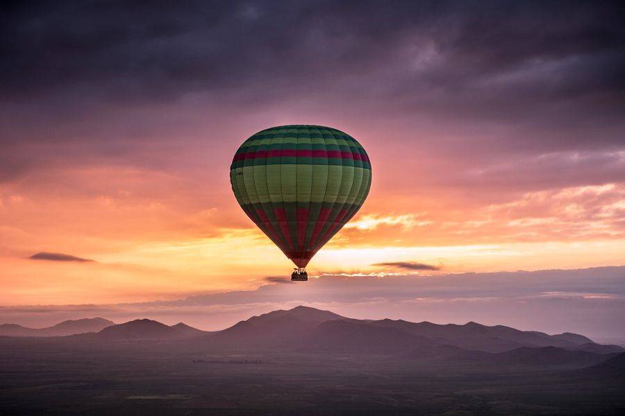 Vol montgolfière au lever du Soleil à Marrakech