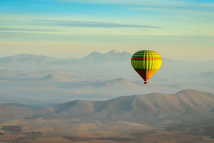 Vol montgolfière au lever du Soleil à Marrakech