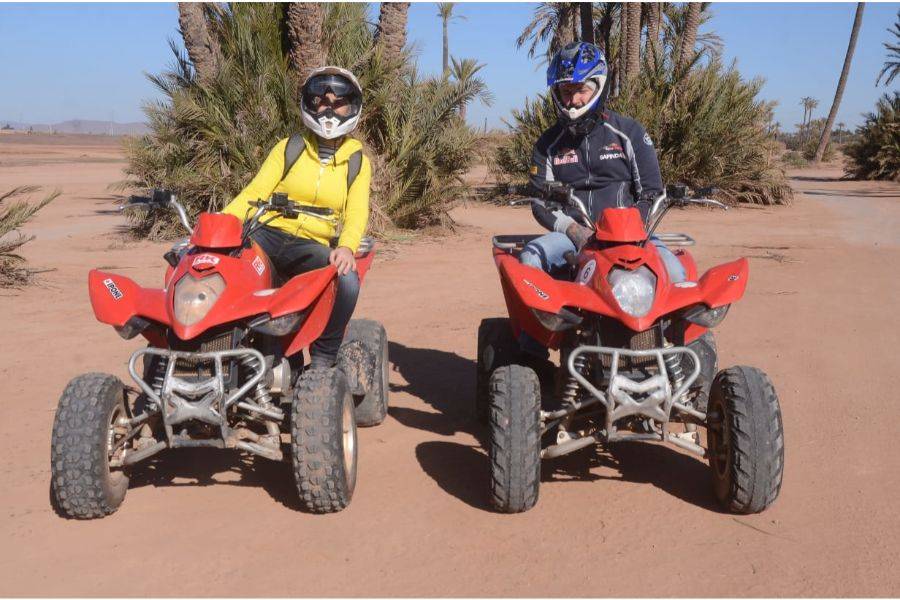 Balade Quad à la Palmeraie de Marrakech