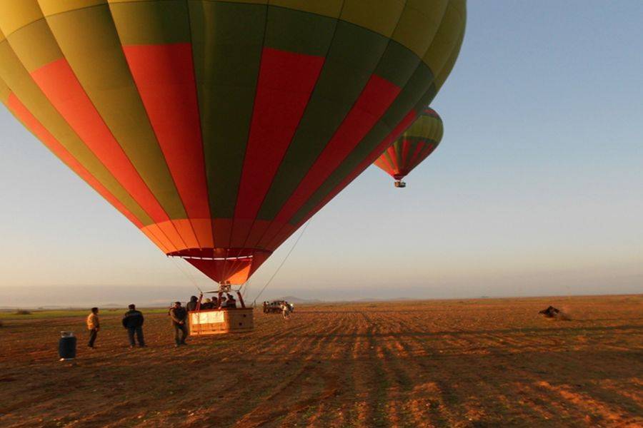 Vol montgolfière au lever du Soleil à Marrakech