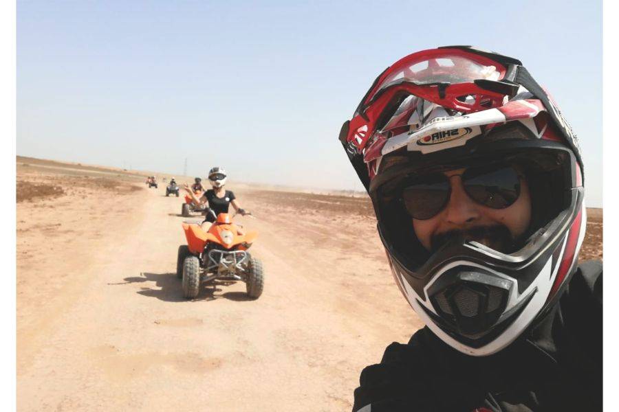 Balade Quad à la Palmeraie de Marrakech