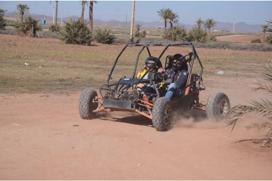Balade en buggy à Marrakech Palmeraie
