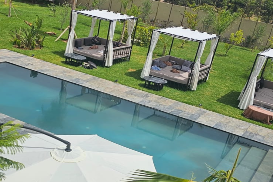De Marrakech : Forfait journée détente piscine en villa avec déjeuner marocain