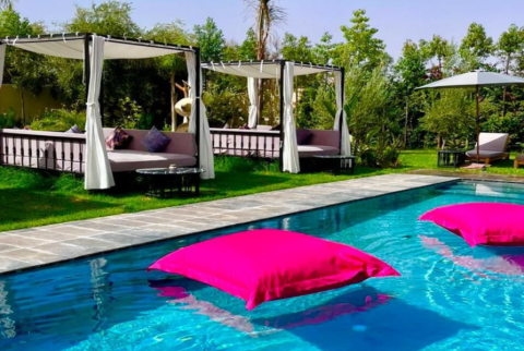 De Marrakech : Forfait journée détente piscine en villa avec déjeuner marocain