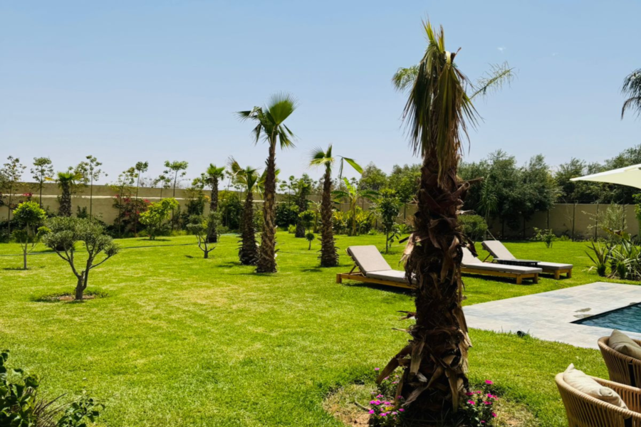 De Marrakech : Forfait journée détente piscine en villa avec déjeuner marocain