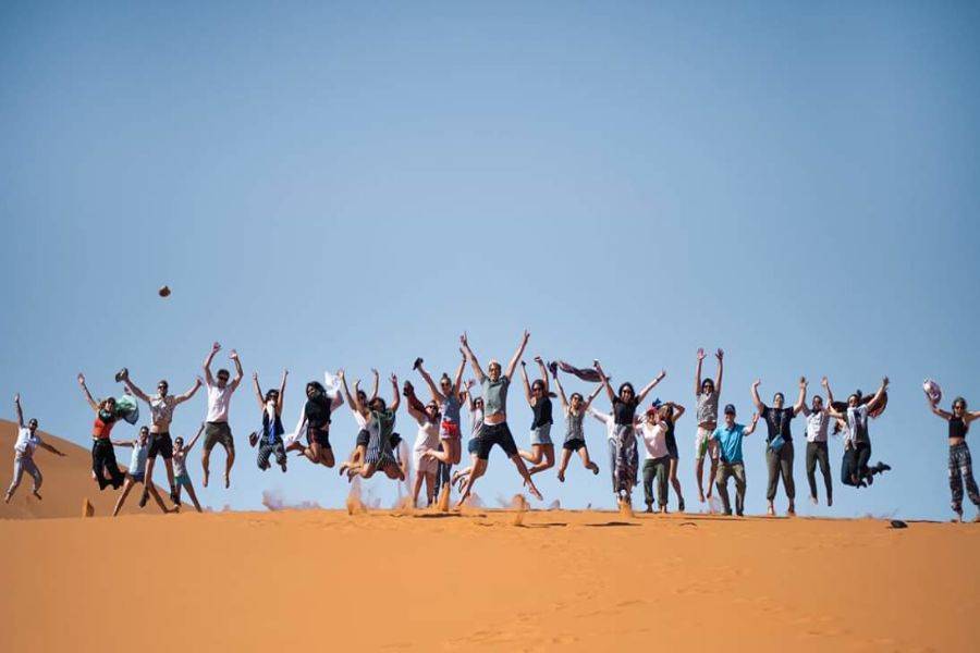  4 jours Circuit privée dans le désert de Merzouga au départ de Casablanca en demi-pension