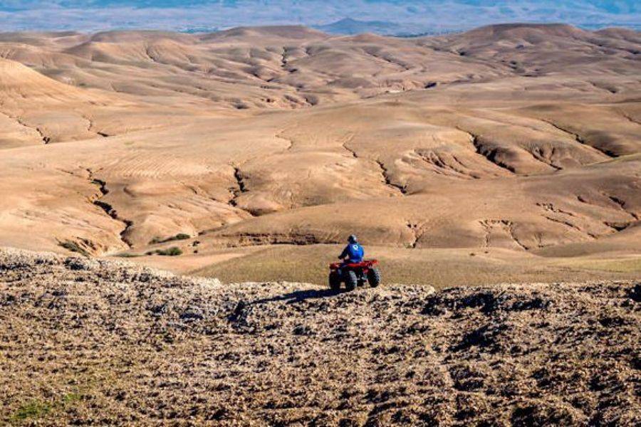 Balade de Quad dans le désert d'Agafay 