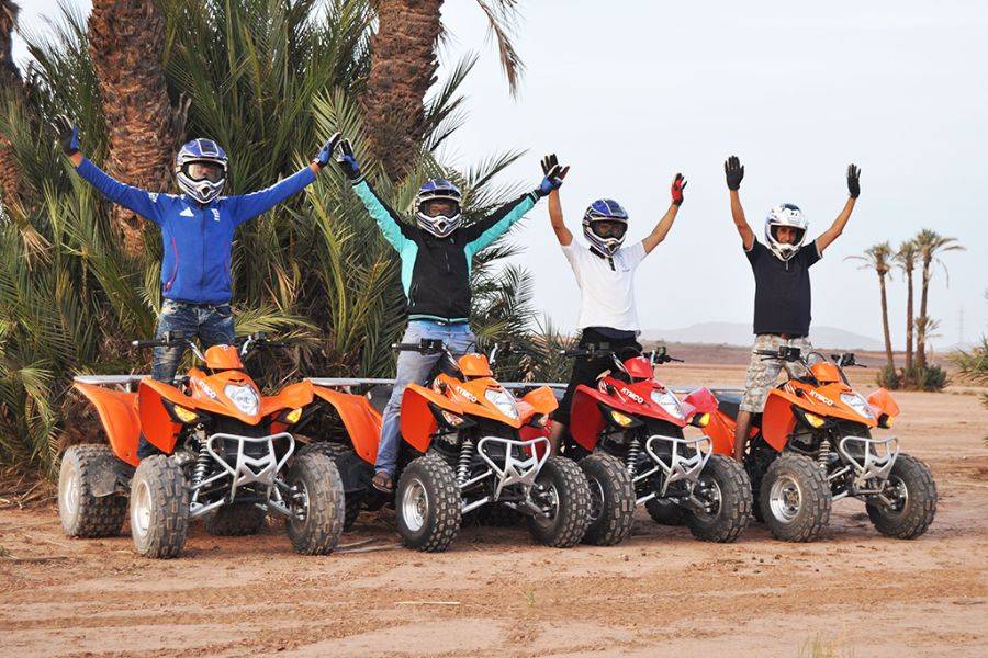 Balade Quad à la Palmeraie de Marrakech