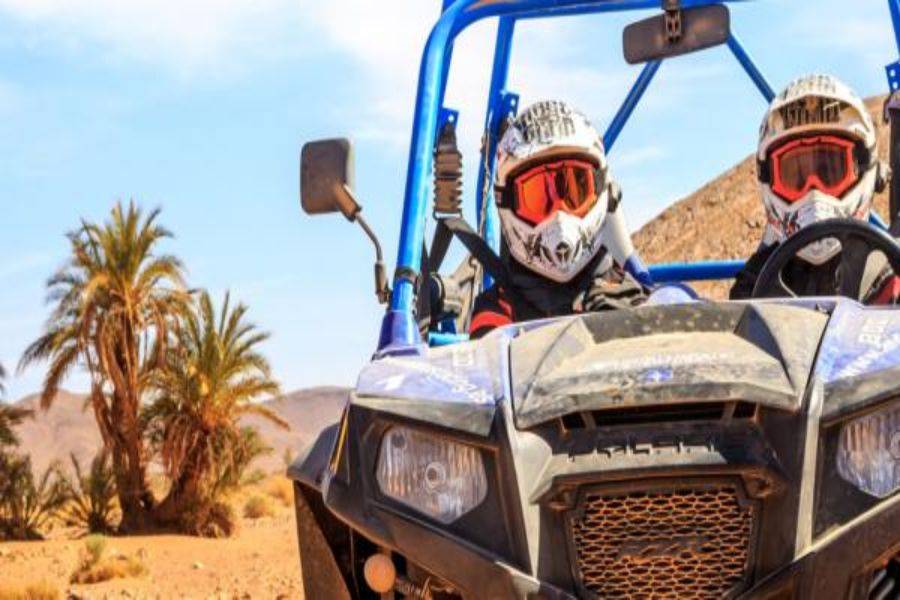 Balade en buggy à Marrakech Palmeraie