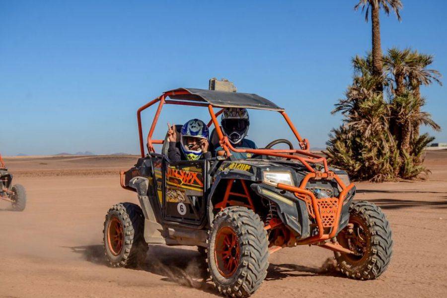 Balade en buggy à Marrakech Palmeraie