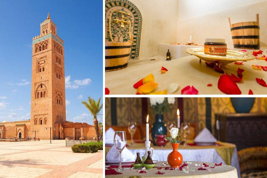 Visite de la médina de Marrakech, SPA & dîner