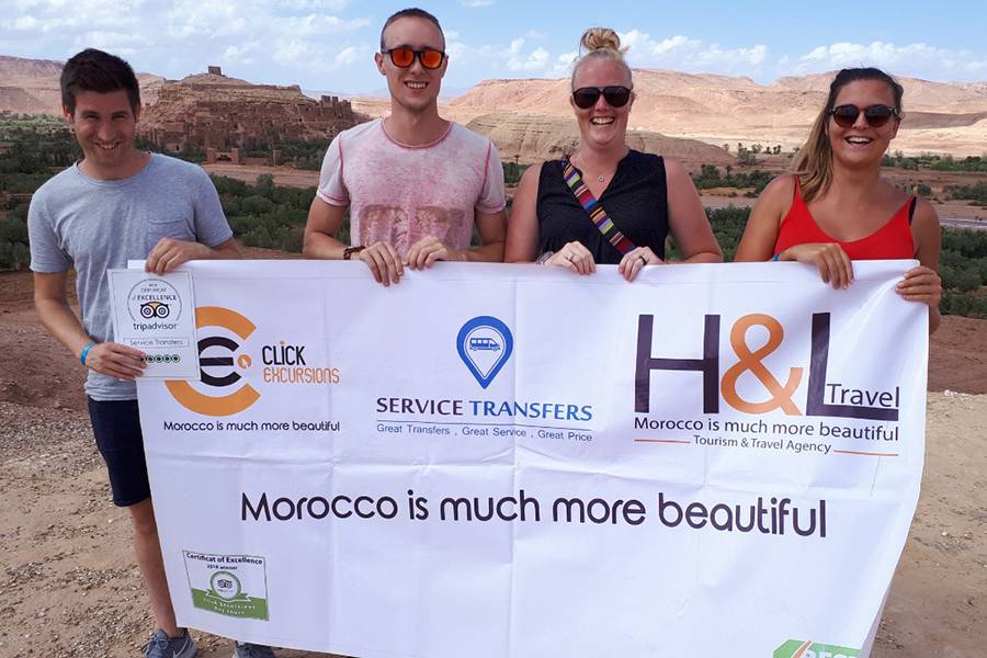 Ouarzazate, Kasbah Ait ben haddou et Oasis Fint 2 jours