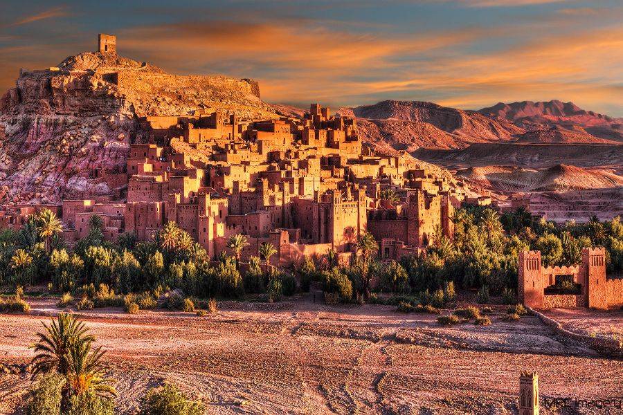 Ouarzazate, Kasbah Ait ben haddou et Oasis Fint 2 jours