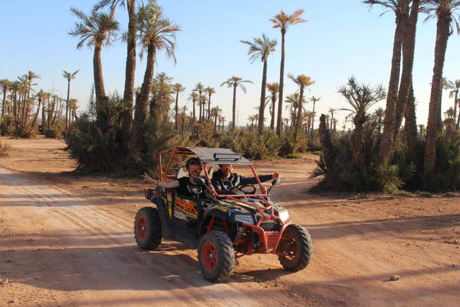 Balade en buggy à Marrakech Palmeraie