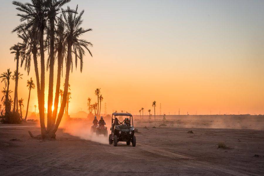 Balade en buggy à Marrakech Palmeraie