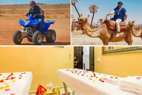Balade de Chameau et Quad et Spa
