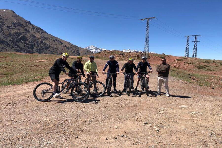Visite à vélo de la montagne de l'Atlas et du village berbère de Marrakech