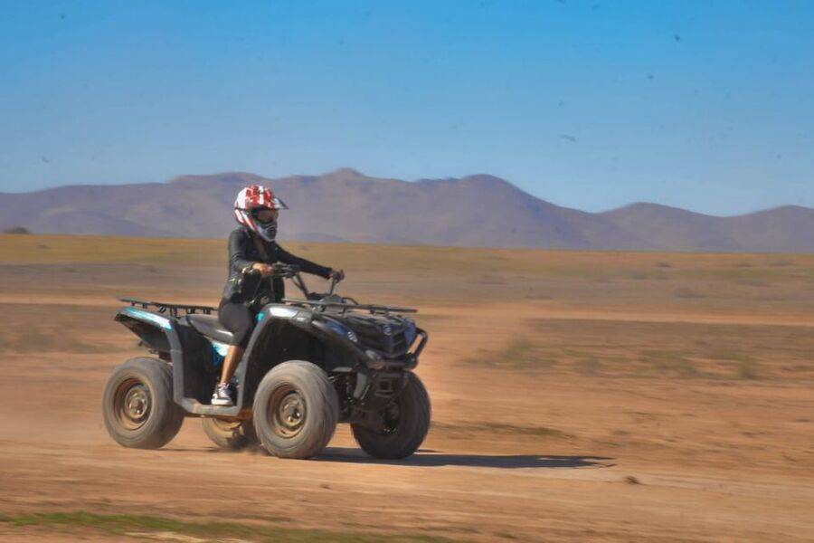 Expérience en quad sur le lac Lalla Takerkoust au départ de Marrakech