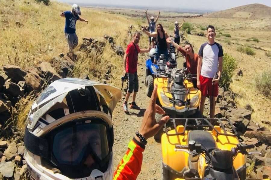 Expérience en quad sur le lac Lalla Takerkoust au départ de Marrakech