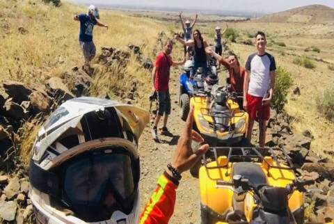 Expérience en quad sur le lac Lalla Takerkoust au départ de Marrakech
