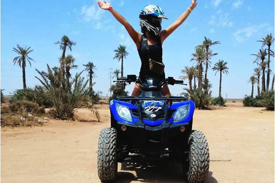 Balade de Chameau et Quad et Spa