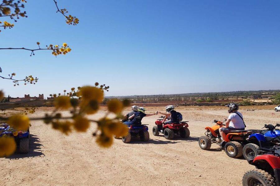 Expérience en quad sur le lac Lalla Takerkoust au départ de Marrakech
