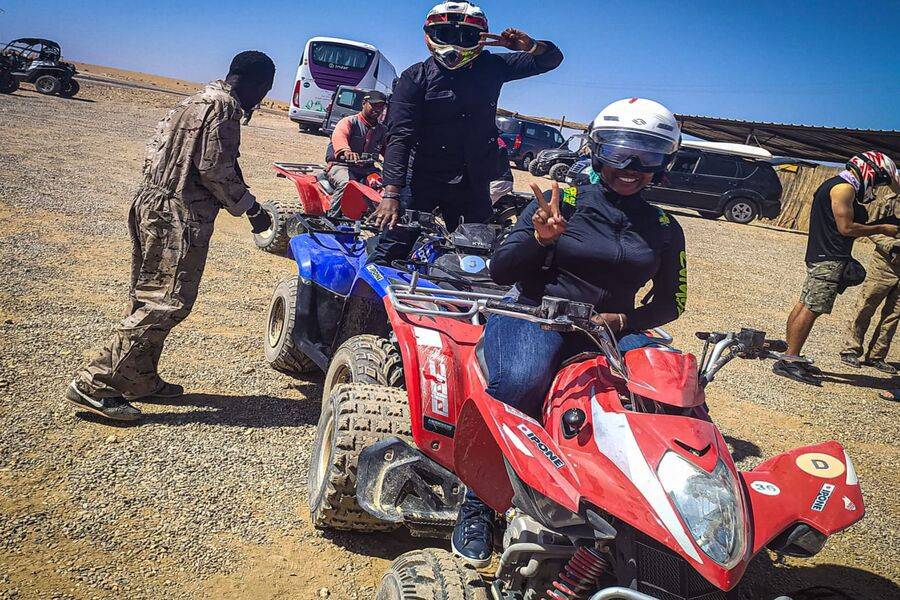 Quad, Balade de Chameau et Dîner dans le désert rocheux d'Agafay 