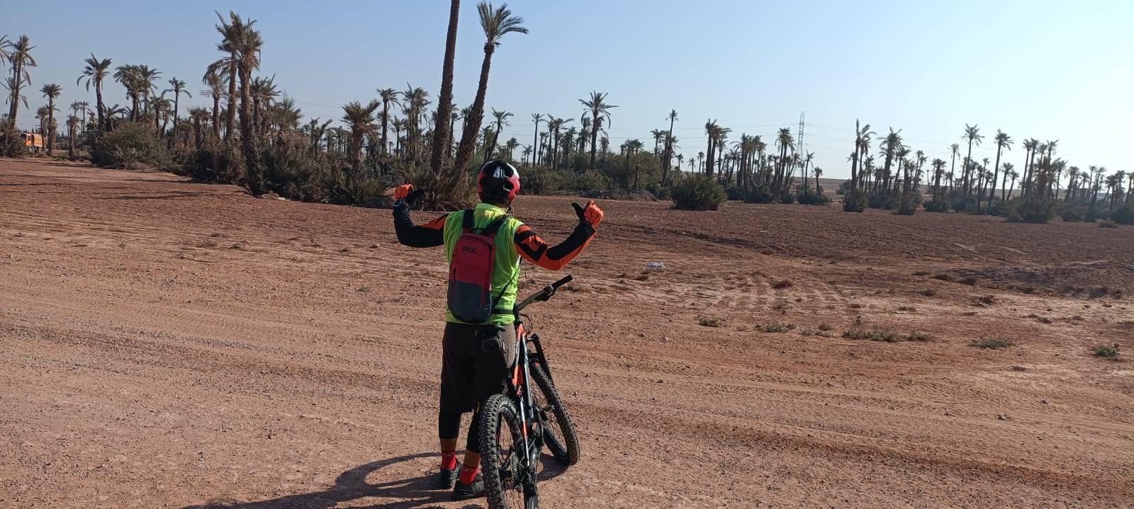 Tours à vélo à la Palmeraie Marrakech demi-journée