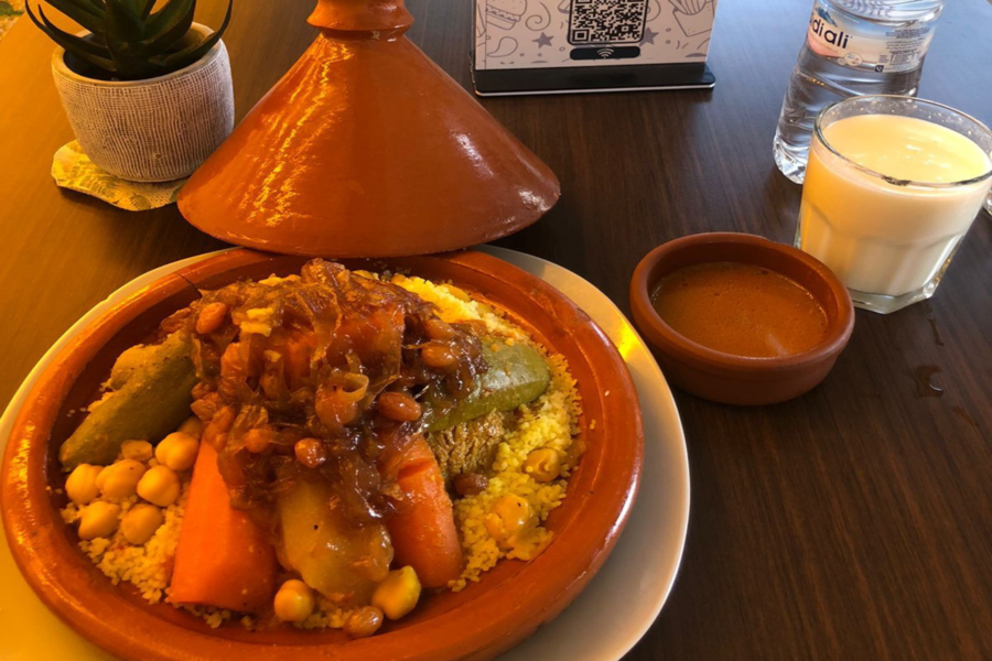 Expérience de déjeuner, restaurant marocain Chouf L'Or avec prise en charge