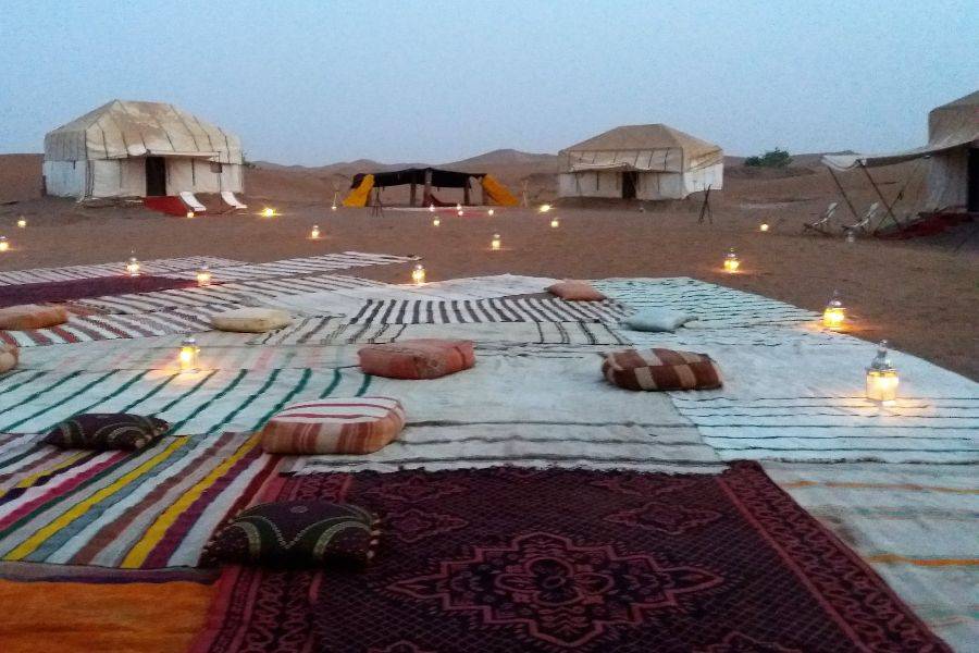  4 jours Circuit privée dans le désert de Merzouga au départ de Casablanca en demi-pension