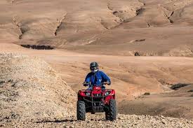 Balade de Quad dans le désert d'Agafay