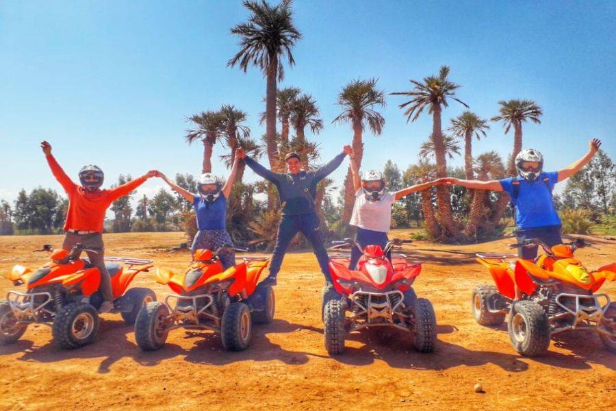 Balade Quad à la Palmeraie de Marrakech