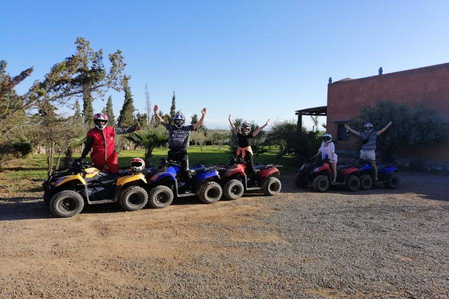 Balade Quad à la Palmeraie de Marrakech