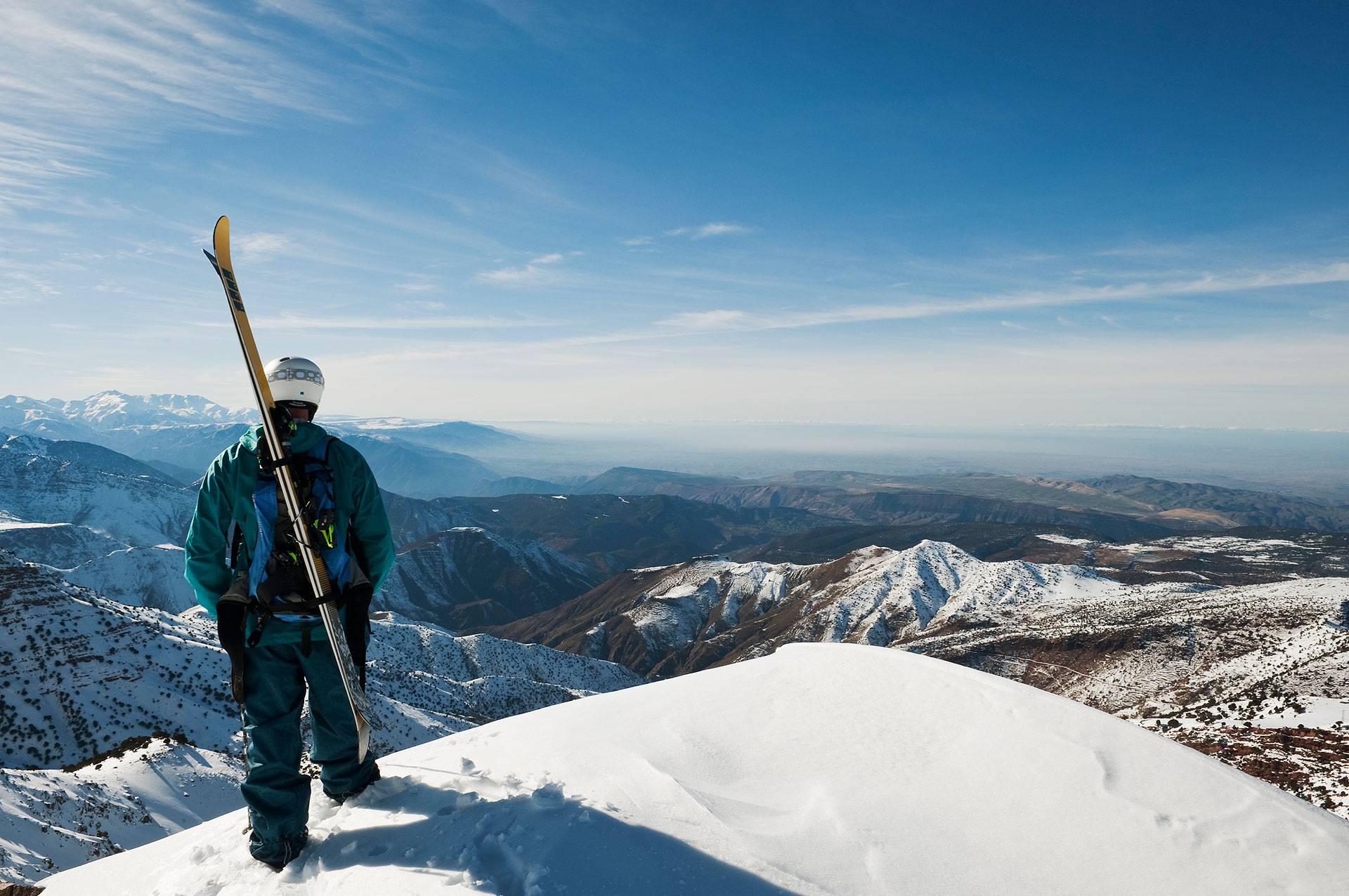 Excursion d'une journée aux Montagnes de l'atlas et à la station de Ski