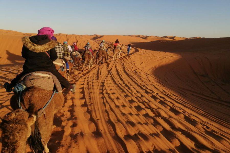  4 jours Circuit privée dans le désert de Merzouga au départ de Casablanca en demi-pension