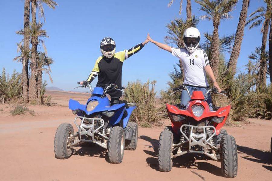Balade de Chameau et Quad et Spa