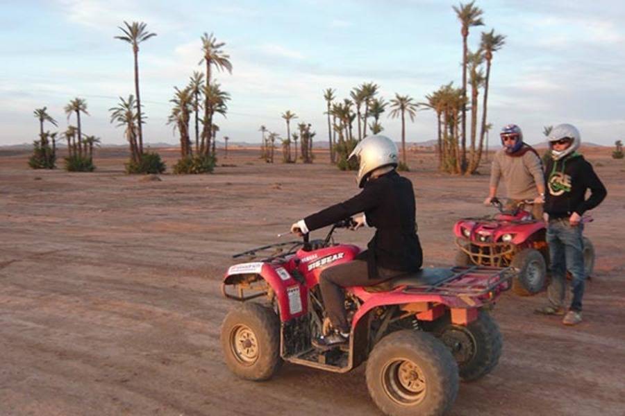 Balade de Chameau et Quad et Spa