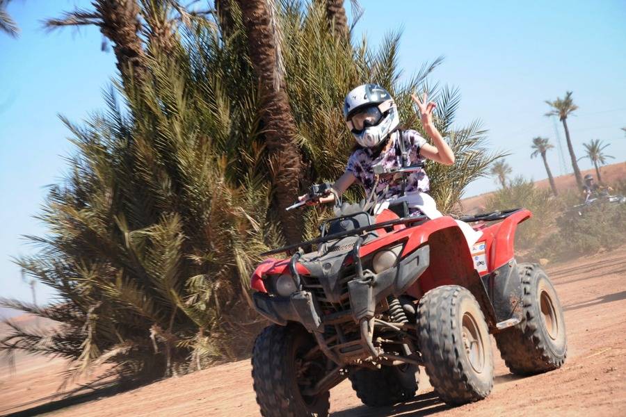 Balade de Chameau et Quad et Spa