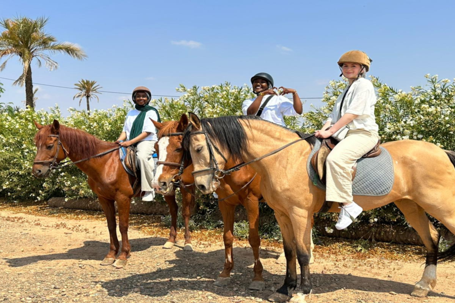 Balade de Cheval à la Palmeraie Marrakech