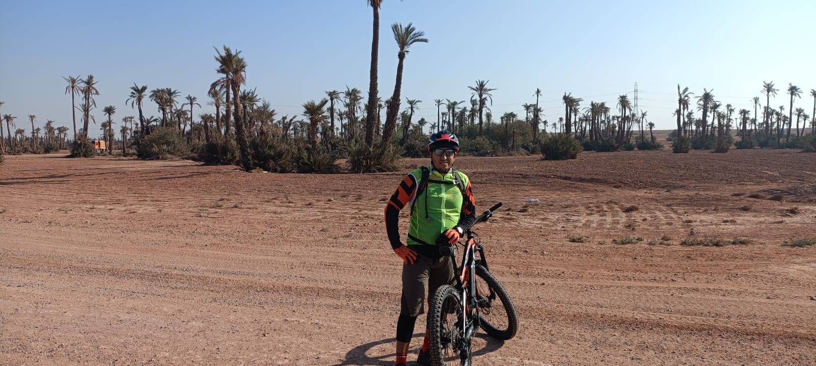 Tours à vélo à la Palmeraie Marrakech demi-journée