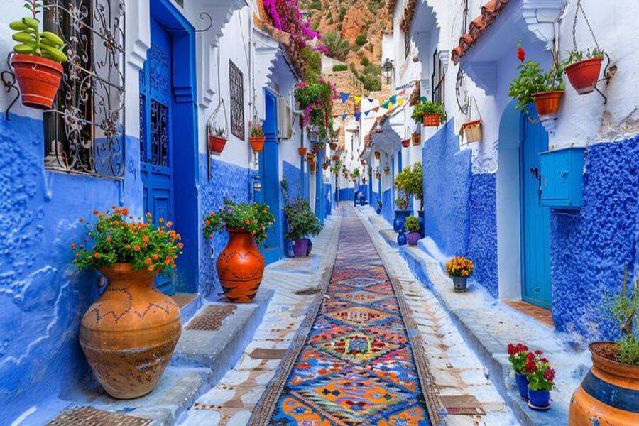 Circuit de 3 jours dans les villes impériales à Chefchaouen